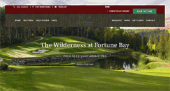 Desktop Screenshot of golfthewilderness.com