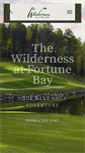 Mobile Screenshot of golfthewilderness.com